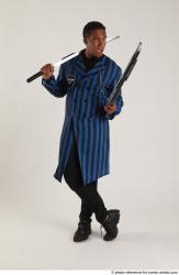 Garson STANDING POSE WITH KATANA AND SHOTGUN